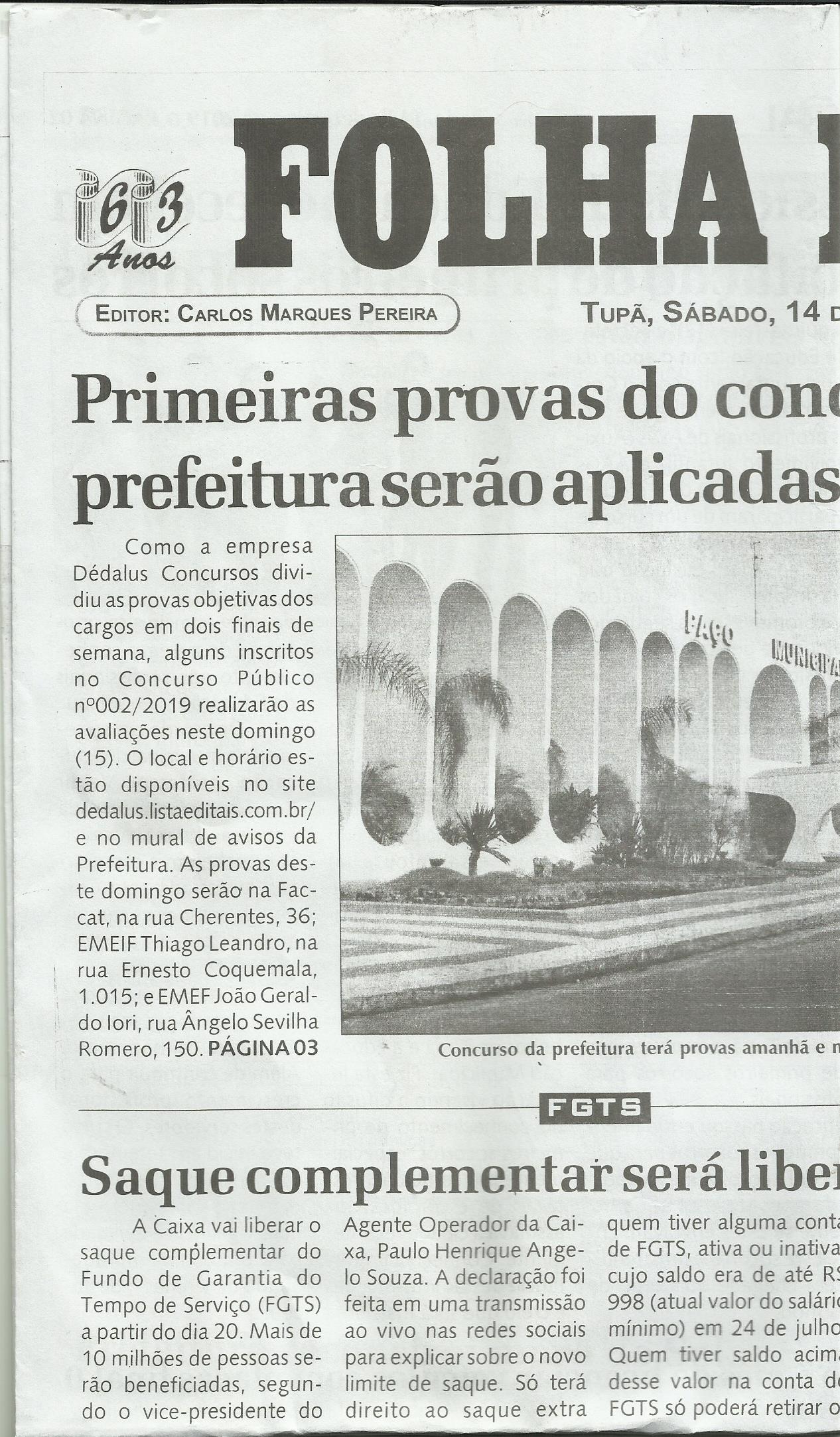 Folha Do Povo Tradicional Di Rio Fecha As Portas Ap S Anos De Hist Ria