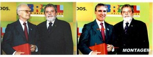 Alá Lula, Waldemir também não sabia sobre fraude fotográfica dele publicada em coluna social