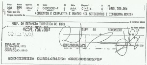 cheque frente