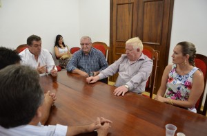 Gaspar reunidos com alguns prefeitos da AMNAP