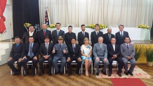 Prefeito, vice e vereadores eleitos, diplomados e empossados 