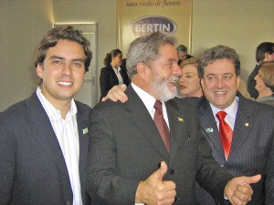 Vinícius, Lula e Camarinha