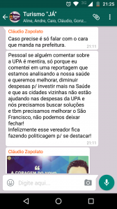 Secretário de Governo critica vereador Tiago Matias (PRP)