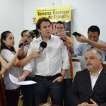 Thiago Santos (PSB) garante apoio ao prefeito e do vice-governador Marcio França