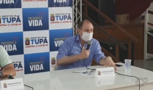 Secretário de Saúde de Tupã fez alerta sobre a lotação da Santa Casa no atendimento de casos de Covid 