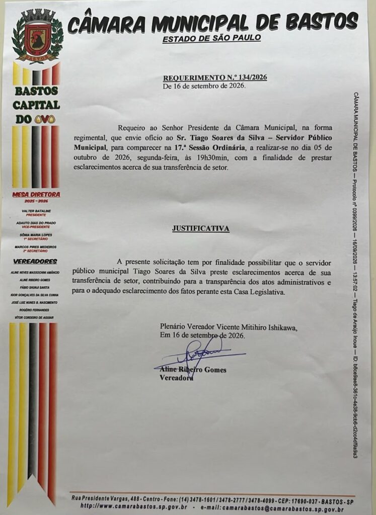 convocacao-747x1024 CASO DE POLÍCIA: AMBULÂNCIAS SUCATEADAS COLOCAM VIDAS EM RISCO E DENUNCIANTE É PUNIDO